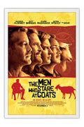Poster Os Homens Que Encaravam Cabras the Men Who Stare At Goats - Filmes - Moldura branca