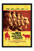 Poster Os Homens Que Encaravam Cabras the Men Who Stare At Goats - Filmes - Moldura preta
