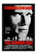 Poster O Sobrevivente - The Running Man - Arnold Schwarzenegger - Clássico - Cult - Filmes - Moldura preta