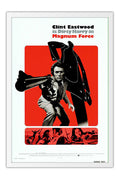 Poster Perseguidor Implacavel 2 Magnum Force Clint Eastwood - Clássico - Filmes - Moldura branca