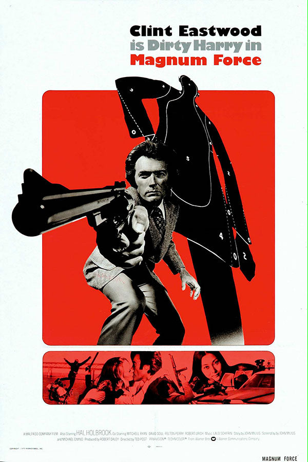 Poster Perseguidor Implacavel 2 Magnum Force Clint Eastwood - Clássico - Filmes - Pôster sem moldura