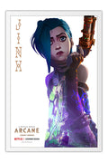 Poster Arcane - League of Legends - LOL - Séries