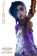 Poster Arcane - League of Legends - LOL - Séries