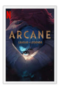 Poster Arcane - League of Legends - LOL - Séries