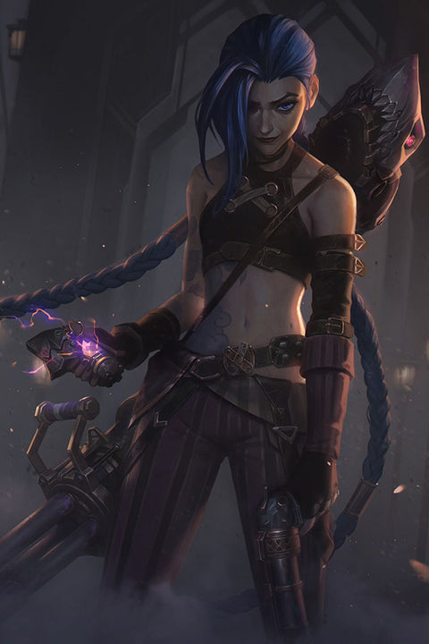 Poster Arcane - League of Legends - LOL - Séries