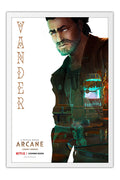 Poster Arcane - League of Legends - LOL - Séries