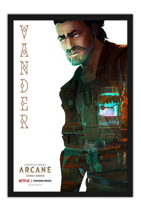Poster Arcane - League of Legends - LOL - Séries