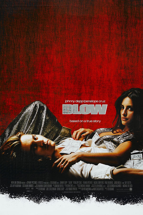 Poster Profissao de Risco Blow Johnny Depp - Filmes - Pôster sem moldura
