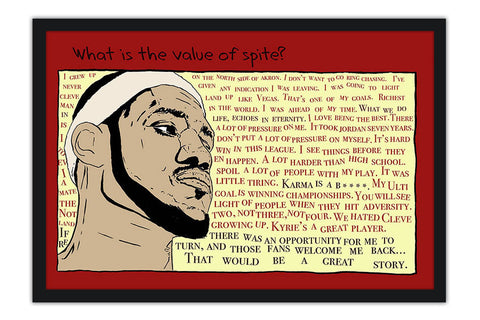 Poster Lebron James - Basquete - Nba