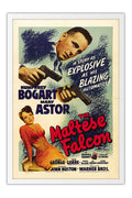 Poster Relíquia Macabra - The Maltese Falcon - Humphrey Bogart - Cinema - Clássico - Filmes - Moldura branca