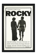 Poster Rocky Sylvester Stallone - Clássico - Filmes - Moldura preta