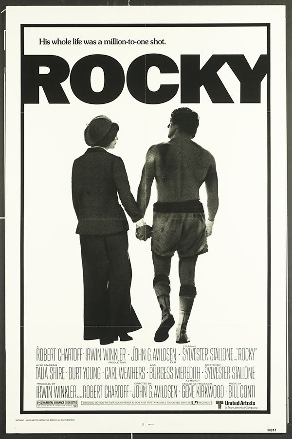 Poster Rocky Sylvester Stallone - Clássico - Filmes - Pôster sem moldura