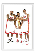 Poster Miami Heat - Basquete - Nba