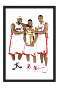 Poster Miami Heat - Basquete - Nba