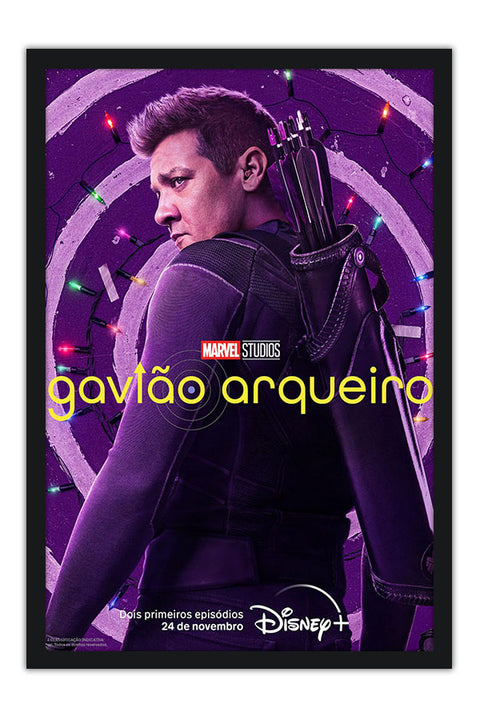 Poster Gavião Arqueiro - Avengers - Vingadores - Séries