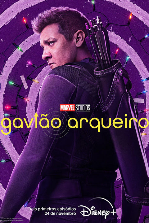 Poster Gavião Arqueiro - Avengers - Vingadores - Séries