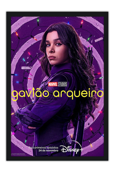 Poster Gavião Arqueiro - Avengers - Vingadores - Séries