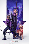 Poster Gavião Arqueiro - Avengers - Vingadores - Séries