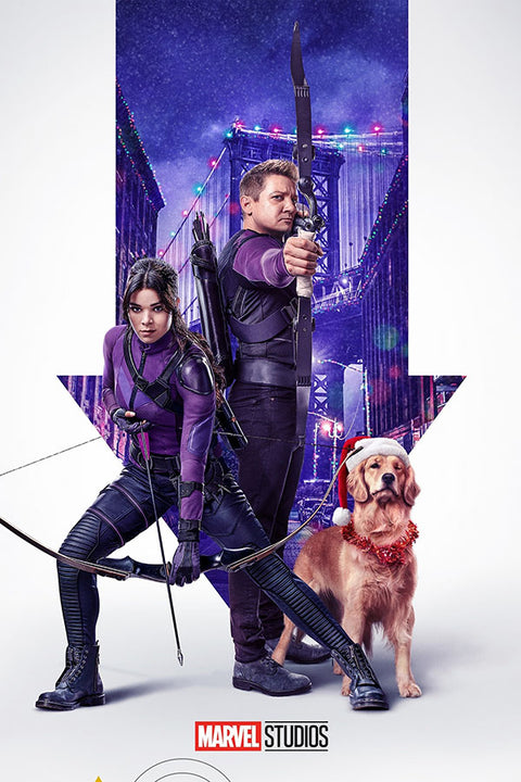Poster Gavião Arqueiro - Avengers - Vingadores - Séries