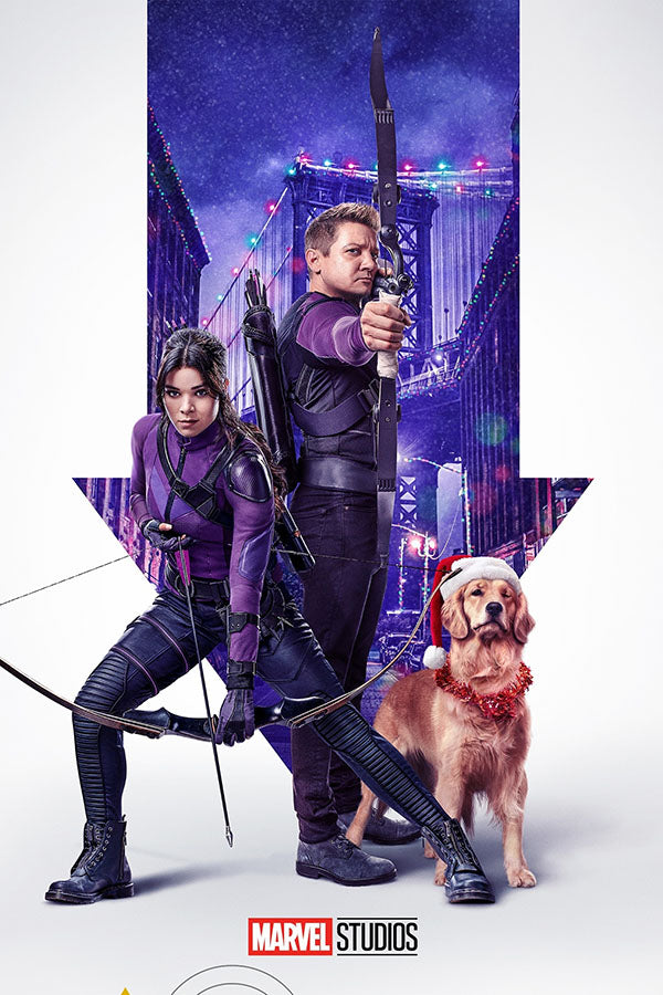 Poster Gavião Arqueiro - Avengers - Vingadores - Séries