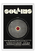 Poster Solaris Andrei Tarkovsky - Cult - Clássico - Filmes - Moldura branca