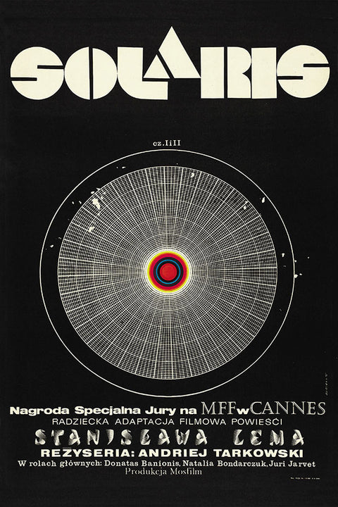 Poster Solaris Andrei Tarkovsky - Cult - Clássico - Filmes - Pôster sem moldura