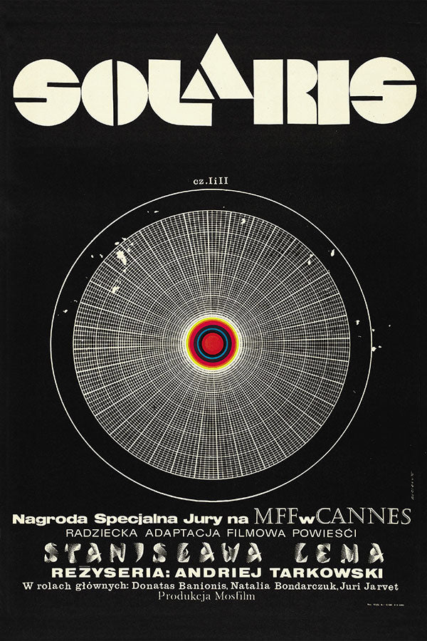 Poster Solaris Andrei Tarkovsky - Cult - Clássico - Filmes - Pôster sem moldura