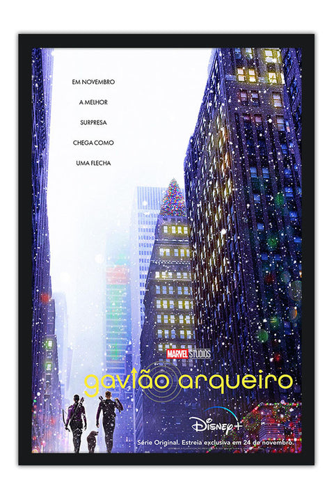 Poster Gavião Arqueiro - Avengers - Vingadores - Séries
