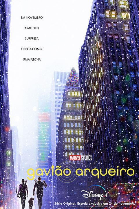Poster Gavião Arqueiro - Avengers - Vingadores - Séries