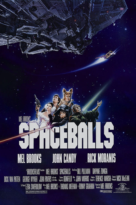 Poster SOS Tem um Louco Solto no Espaco Spaceballs - Cult - Filmes - Pôster sem moldura