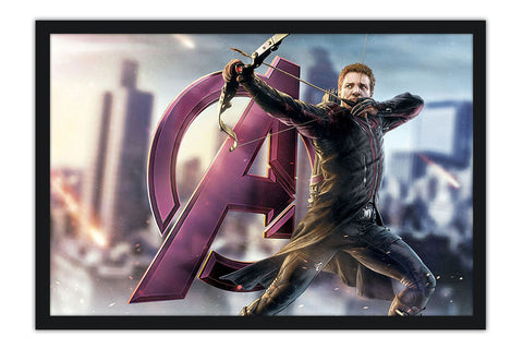 Poster Gavião Arqueiro - Avengers - Vingadores - Séries