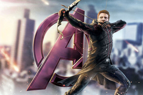 Poster Gavião Arqueiro - Avengers - Vingadores - Séries