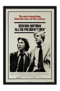 Poster Todos os Homens do Presidente All the Presidents Men - Clássico - Filmes - Moldura preta