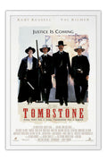 Poster Tombstone a Justiça Esta Chegando - Faroeste - Clássico - Filmes - Moldura branca