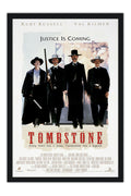 Poster Tombstone a Justiça Esta Chegando - Faroeste - Clássico - Filmes - Moldura preta