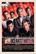 Poster Treze Homens e um Novo Segredo Oceans Thirteen - Filmes - Pôster sem moldura