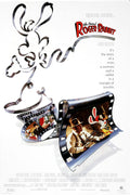 Poster Uma Cilada para Roger Rabbit Who Framed Roger Rabbit - Vintage - Filmes - Pôster sem moldura