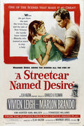 Poster Um Bonde Chamado Desejo - A Streetcar Named Desire - Marlon Brando - Clássico - Filmes - Pôster sem moldura