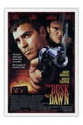 Poster Um Drink no Inferno from Dusk Till Dawn Tarantino - Cult - Filmes - Moldura branca