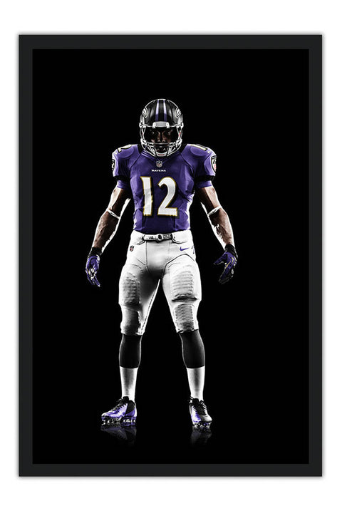 Poster Baltimore Rabens - Futebol Americano - NFL