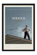 Poster Um Homem Serio a Serious Man Irmaos Coen - Filmes - Moldura preta