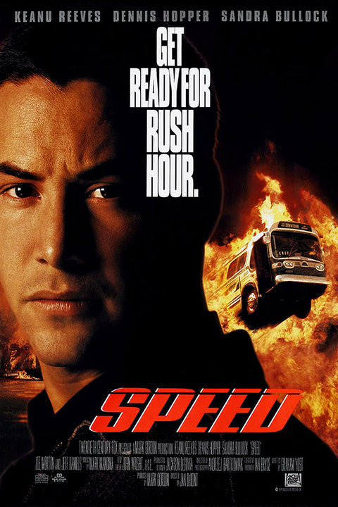 Poster Velocidade Maxima Speed Keanu Reeves - Clássico - Filmes - Pôster sem moldura