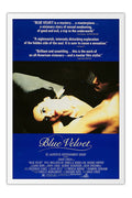 Poster Veludo Azul Blue Velvet David Lynch - Cult - Filmes - Moldura branca
