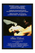 Poster Veludo Azul Blue Velvet David Lynch - Cult - Filmes - Moldura preta