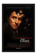Poster Vidas em Jogo the Game Michael Douglas David Fincher - Cult - Filmes - Moldura preta