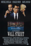 Poster Wall Street Poder e Cobica Michael Douglas - Clássico - Filmes - Pôster sem moldura