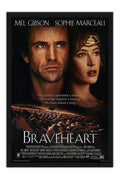 Poster Braveheart Coração Valente - Guerra - Ação - Filmes - Moldura preta