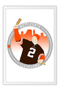 Poster Cleveland Browns - Futebol Americano - NFL