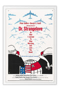 Poster Dr Strangelove - Comédia - Guerra - Filmes - Moldura branca
