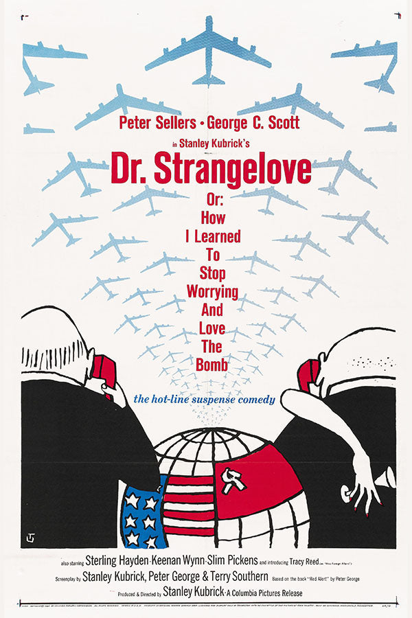 Poster Dr Strangelove - Comédia - Guerra - Filmes - Pôster sem moldura